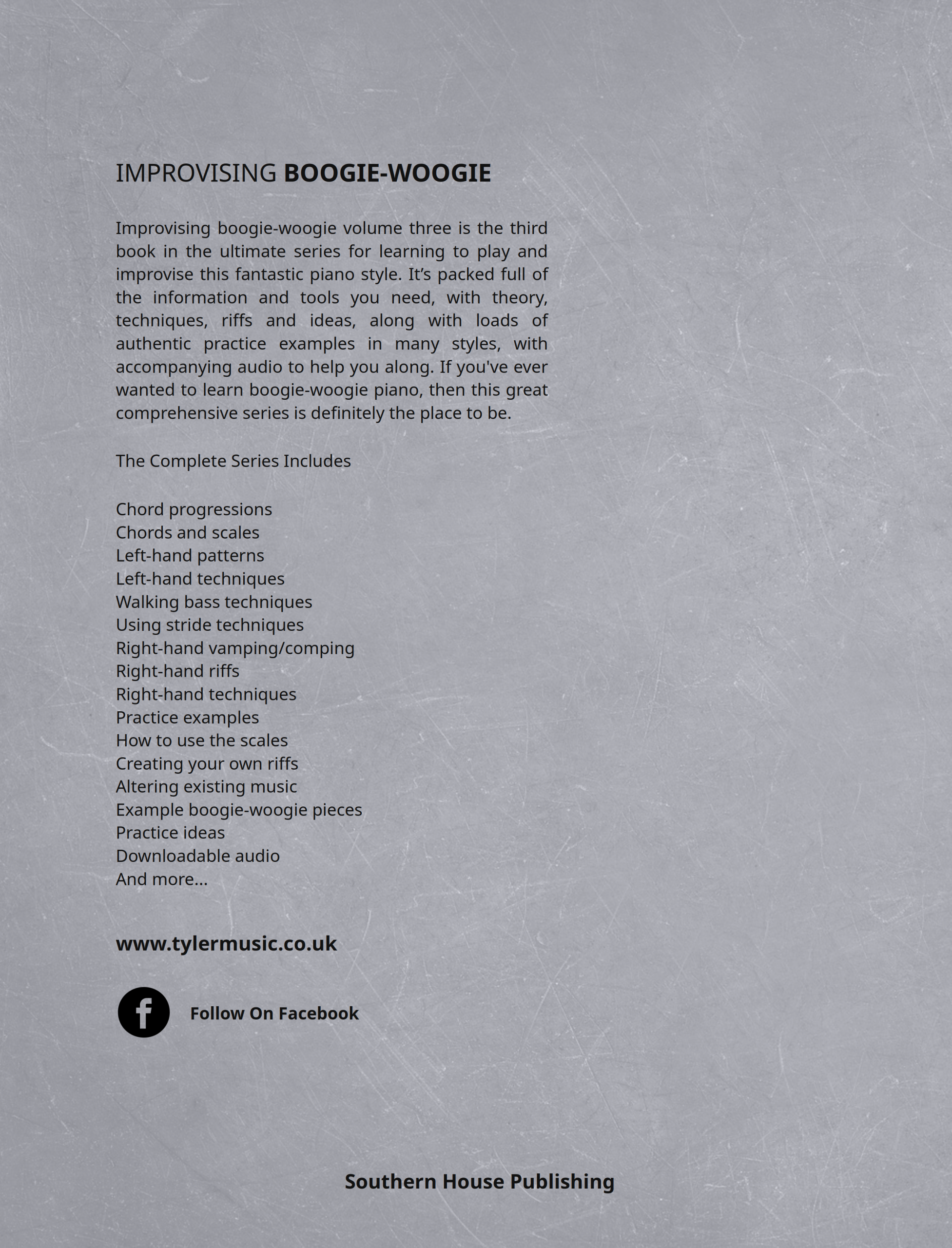 Improvising Boogie-Woogie Volume Three - Image 2