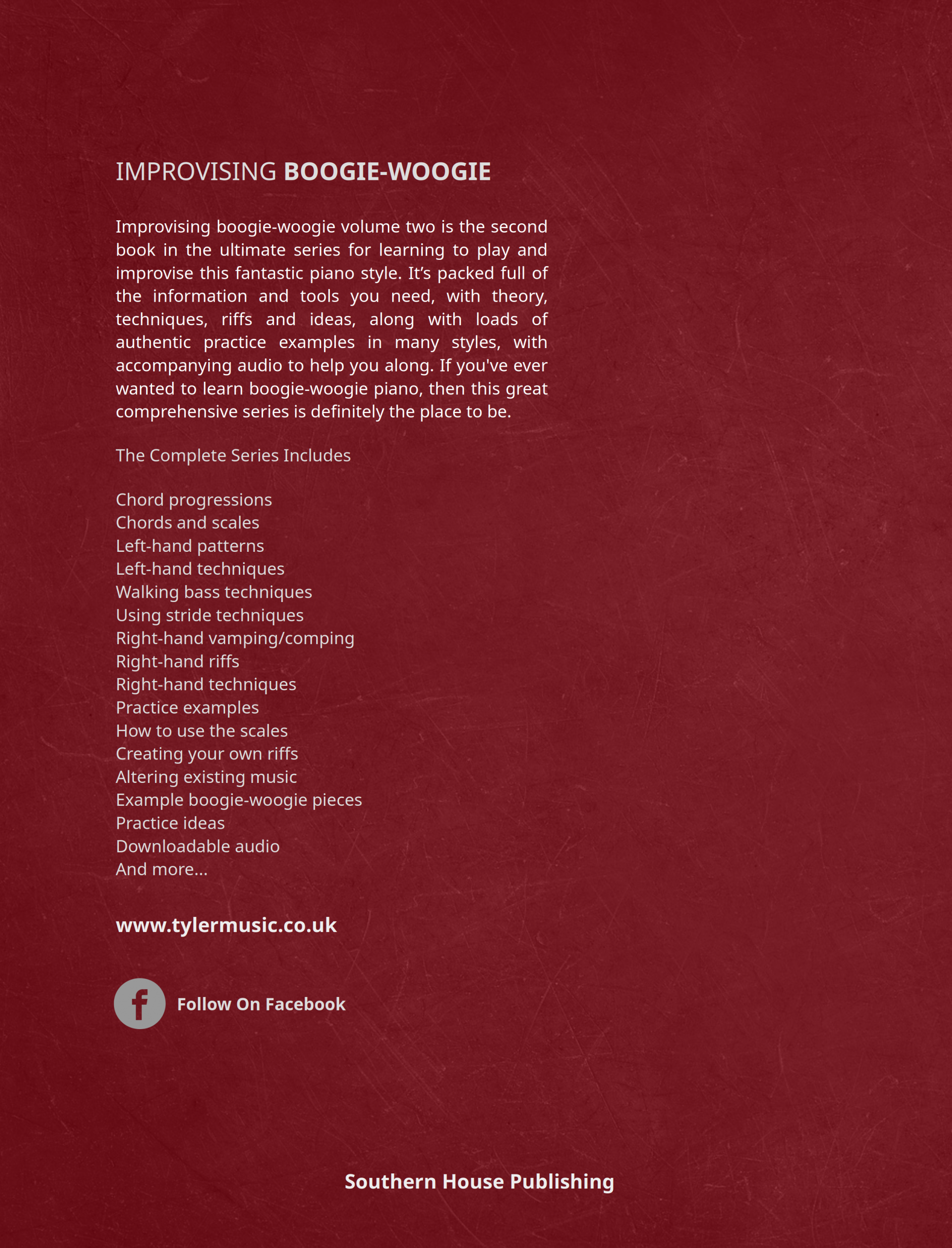 Improvising Boogie-Woogie Volume Two - Image 2