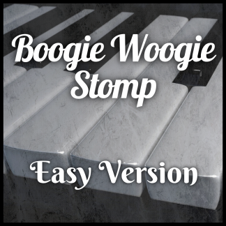 Albert Ammons - Easy Version - BoogieWoogie Stomp (sheet music)