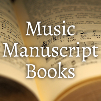 Music Manuscript Books